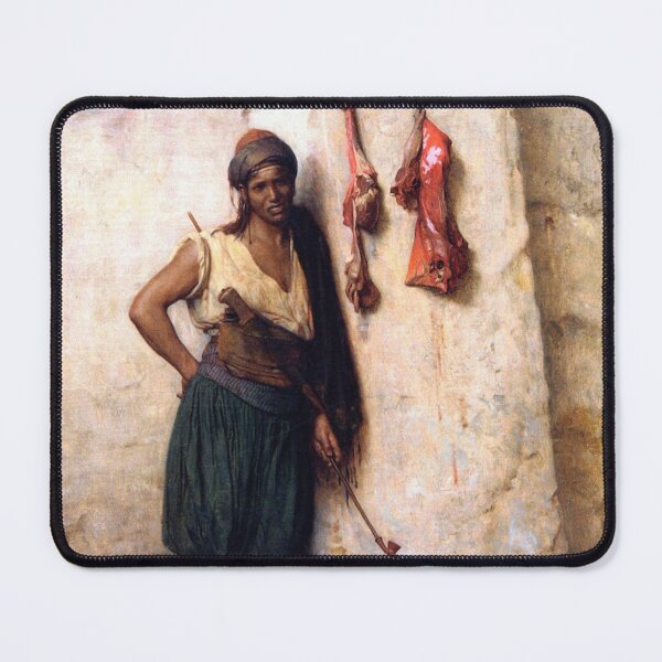 Item preview, A Turkish Butcher Boy in Jerusalem - Jean Leon Gerome oil painting designed and sold by Vintage Designs +.