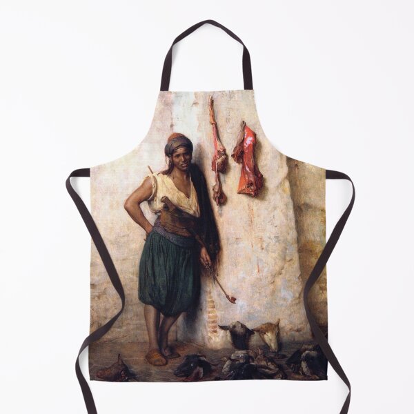 Item preview, A Turkish Butcher Boy in Jerusalem - Jean Leon Gerome oil painting designed and sold by Vintage Designs +.