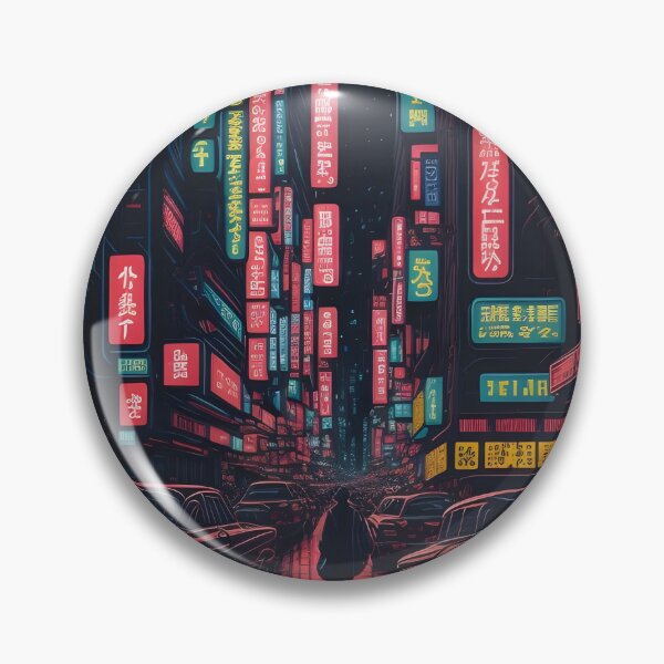 Item preview, Neon Dreams: Midnight in the Metropolis designed and sold by kacperartdesign.
