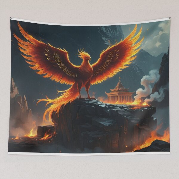 Item preview, The Guardian of the Phoenix: Eternal Fire designed and sold by The Dream Lab.