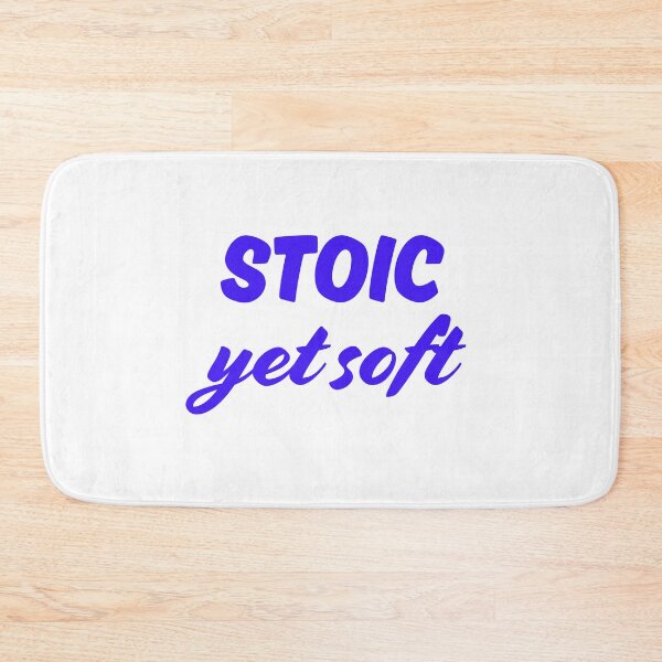 Item preview, Stoic Yet Soft | Stoicism Philosophy,  Daily Stoic Life designed and sold by LexaArtworks.