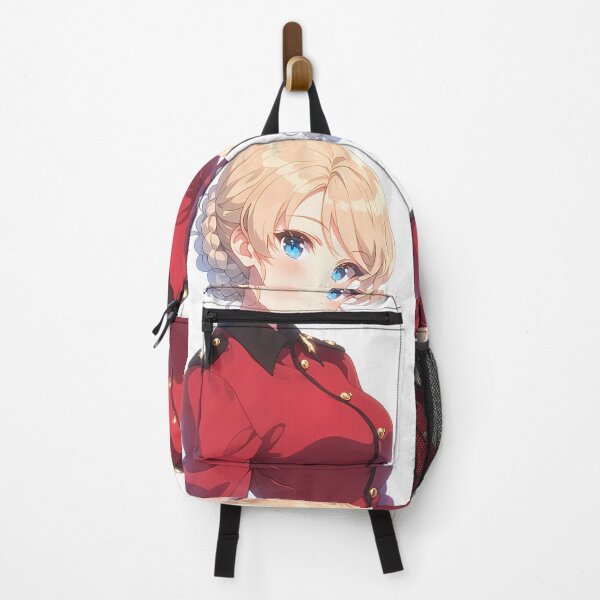 Aperçu de l'œuvre Darjeeling Girls et Panzer Uniform Portrait Élégance sereine créée et vendue par earlobejerk.