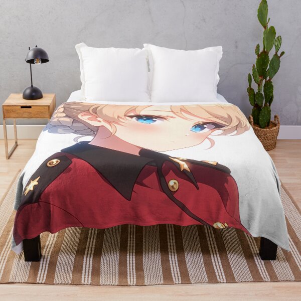 Aperçu de l'œuvre Darjeeling Girls et Panzer Uniform Portrait Élégance sereine créée et vendue par earlobejerk.