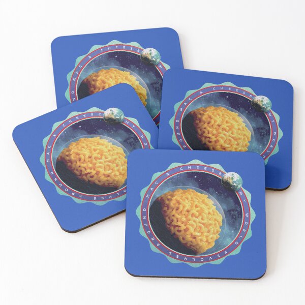 Item preview, My World Revolves Around Mac & Cheese – Cheesy Galaxy Design designed and sold by Spaabus.