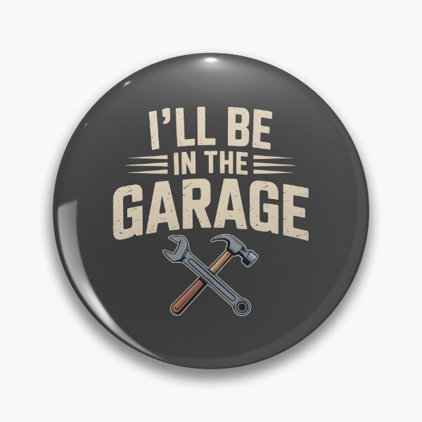 Item preview, I’ll Be in the Garage – Vintage Mechanic Shirt | Workshop Tools Tee designed and sold by Splotchly.
