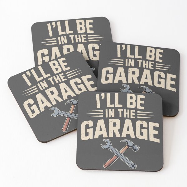 Item preview, I’ll Be in the Garage – Vintage Mechanic Shirt | Workshop Tools Tee designed and sold by Splotchly.