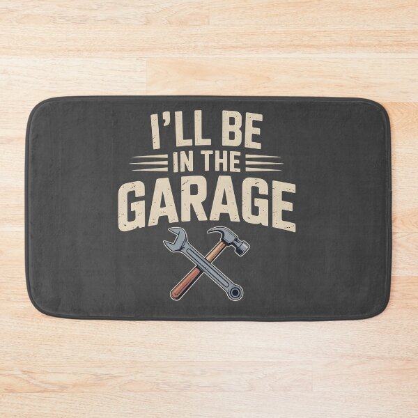 Item preview, I’ll Be in the Garage – Vintage Mechanic Shirt | Workshop Tools Tee designed and sold by Splotchly.