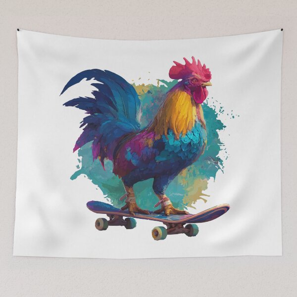 Item preview, Rooster Skateboarding designed and sold by VelvetRoom.
