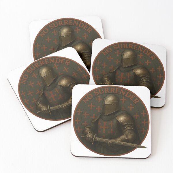 Item preview, Christian Knight  No Surrender designed and sold by historyandmore.