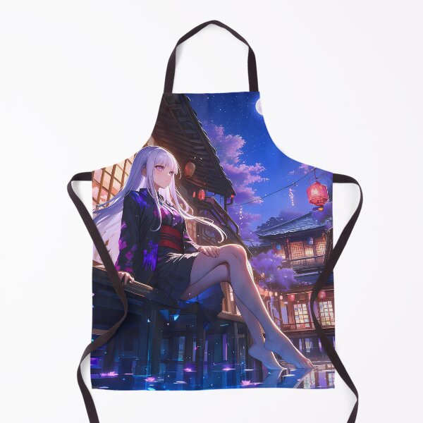 Item preview, Anime Kyoko Kirigiri Danganronpa Game Yukata Wisteria Moonlit Elegance designed and sold by earlobejerk.