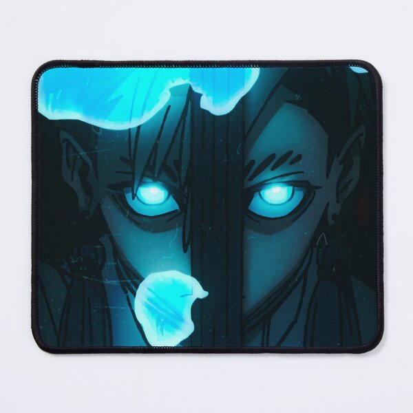 Item preview, Zanka Nijiku Fan Art | Intense Blue Flame Poster designed and sold by gringoods.