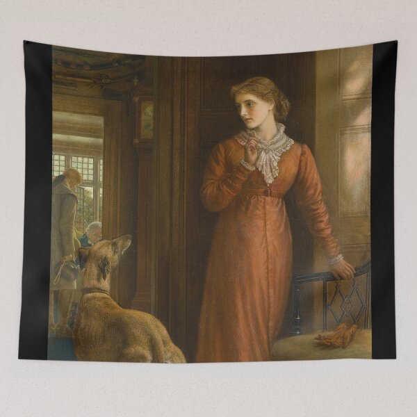 Item preview,  Uncertainty - Arthur Hughes 1878 designed and sold by Vintage Designs +.
