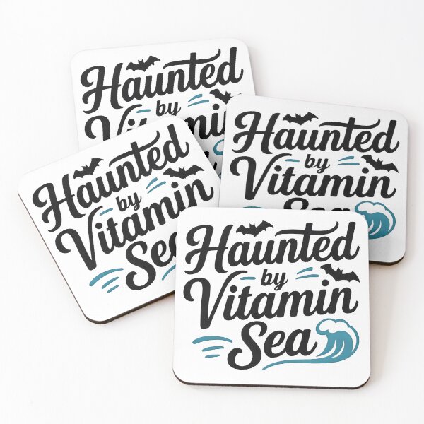 Item preview, Haunted by Vitamin Sea Funny Beach T-Shirt designed and sold by FestivityFinds.