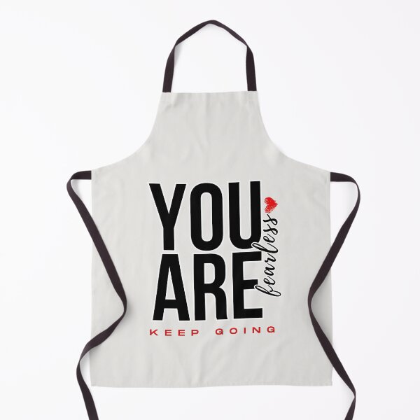 Item preview, You Are Fearless Typography Design designed and sold by WarriorsArmour.