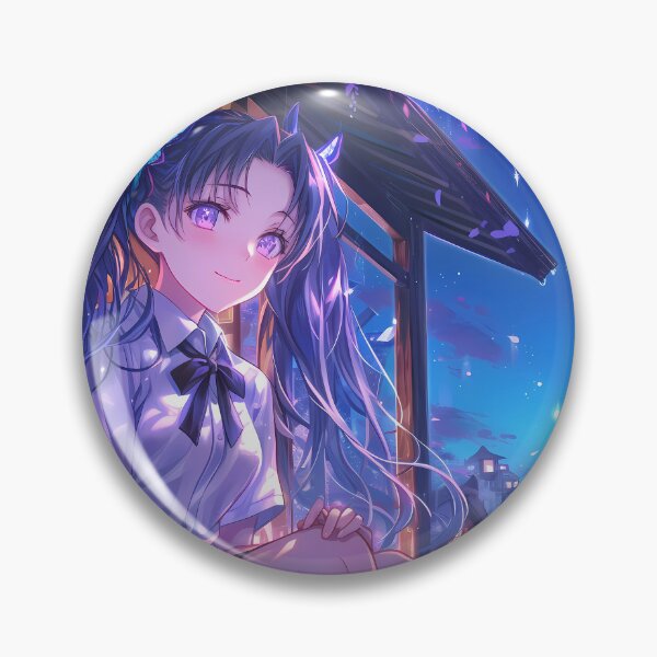Item preview, Certain Scientific Shirai Kuroko Toaru Kagaku no Railgun Anime Wisteria Moonlight designed and sold by earlobejerk.