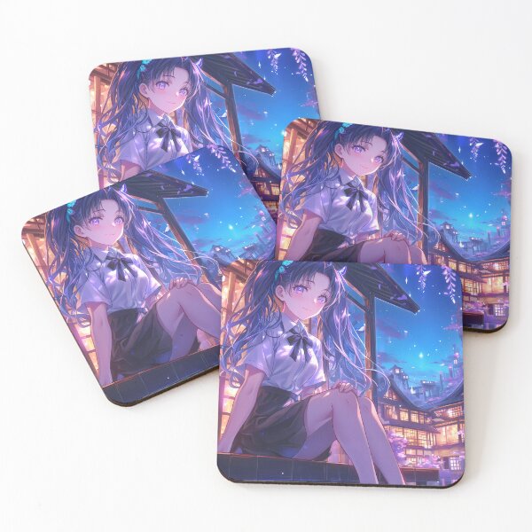 Item preview, Certain Scientific Shirai Kuroko Toaru Kagaku no Railgun Anime Wisteria Moonlight designed and sold by earlobejerk.