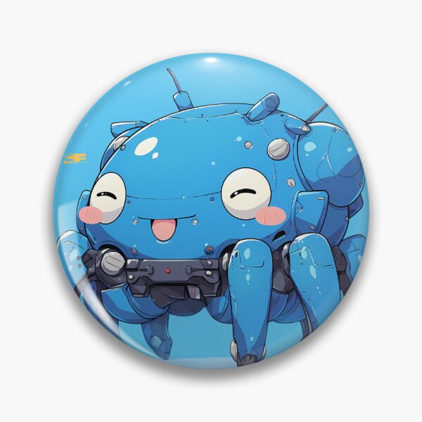 Item preview, Ghost Shell Tachikoma GitS Anime Chibi Mechanical Gamer Joyful Kawaii Adorable designed and sold by earlobejerk.