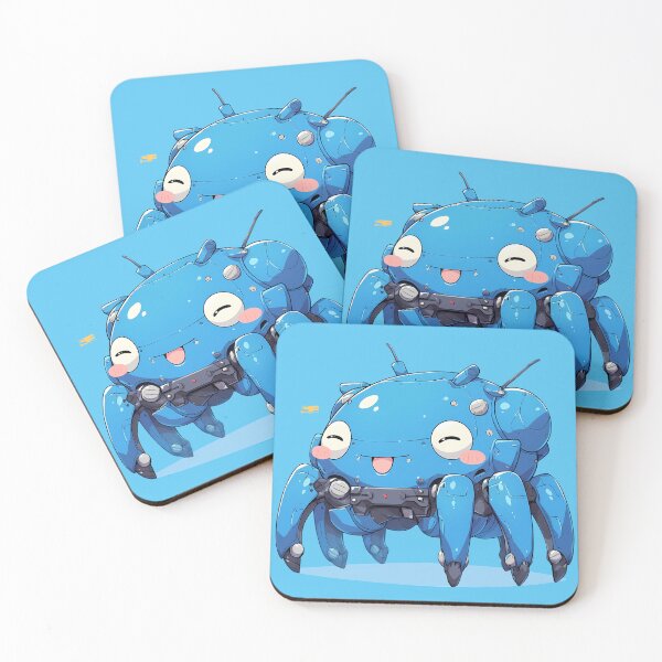 Item preview, Ghost Shell Tachikoma GitS Anime Chibi Mechanical Gamer Joyful Kawaii Adorable designed and sold by earlobejerk.
