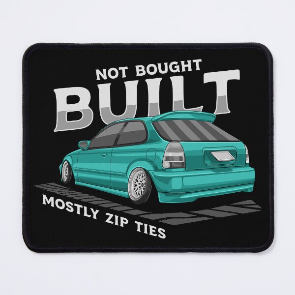 Item preview, Cartoon Style Honda Civic EK6 Japan Car designed and sold by TrilogyMerch.