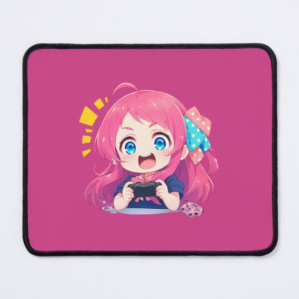 Item preview, Sakura Minamoto Zombieland Saga Anime Chibi Gamer Pink Hair designed and sold by earlobejerk.