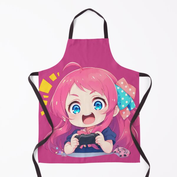 Item preview, Sakura Minamoto Zombieland Saga Anime Chibi Gamer Pink Hair designed and sold by earlobejerk.