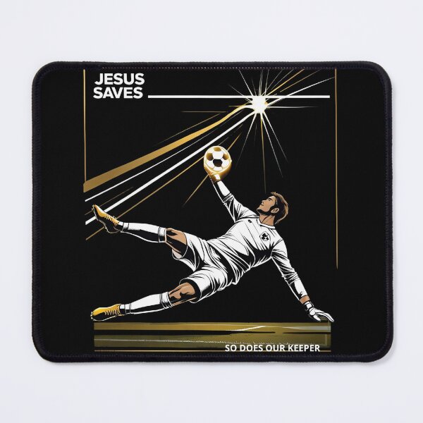 Item preview, Jesus Saves, So Does Our Keeper designed and sold by GiggleGooods.