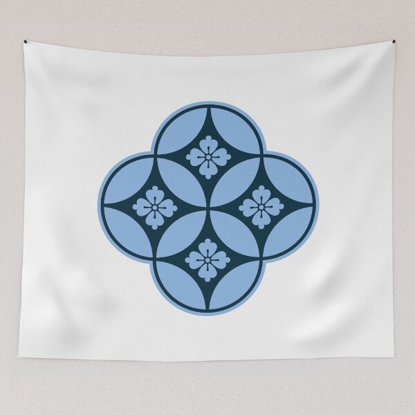Item preview, Wagara; pattern of circles and flowers. designed and sold by Rajoletta.