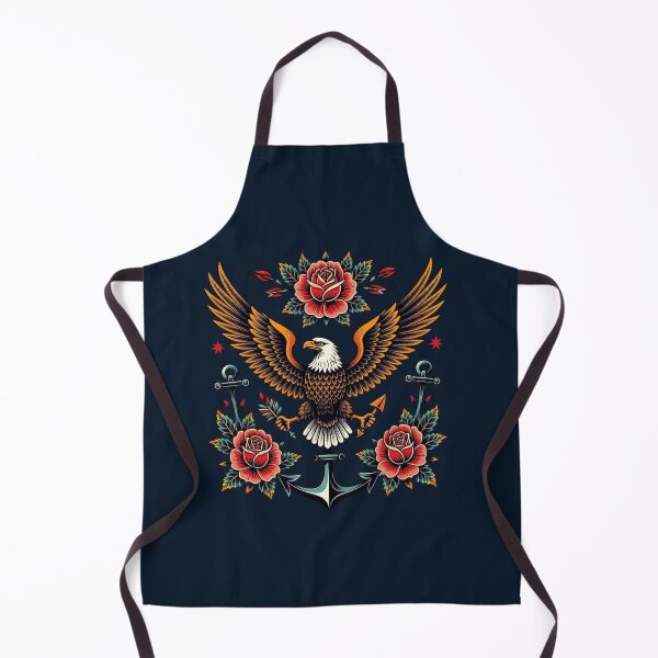 Item preview, Traditional Eagle Tattoo  designed and sold by Planetporridge.
