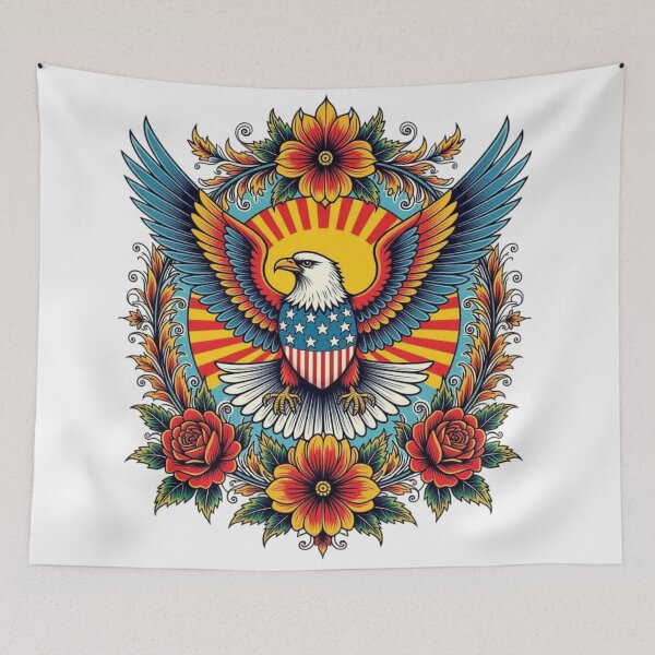 Item preview, Eagle Tattoo Art Design designed and sold by Planetporridge.