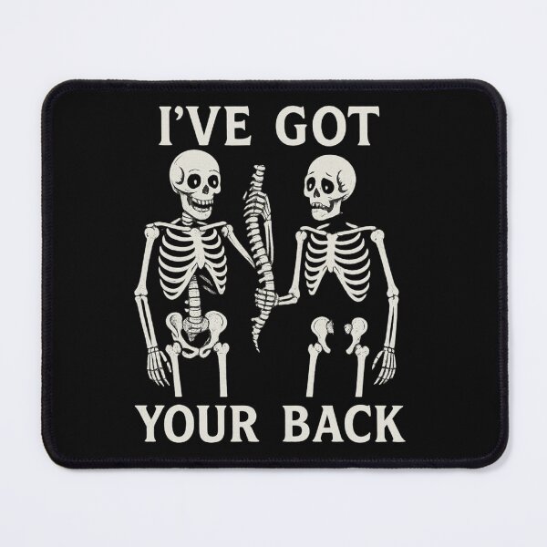 Item preview, I’ve Got Your Back – Halloween Skeleton Joke Art designed and sold by I AM BRO.
