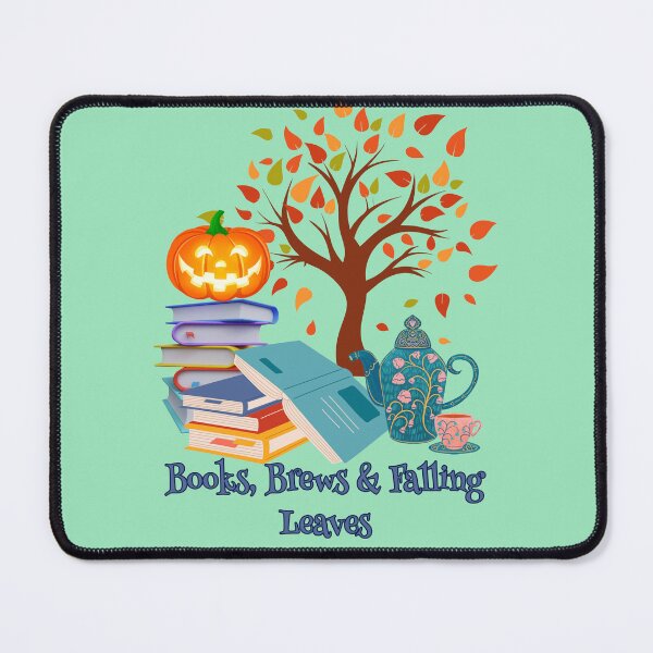 Item preview, T-Shirt Books Brews & Falling Leaves - Autumn Reading Pumpkin Fall Tree Tee designed and sold by Estelle Printworks.