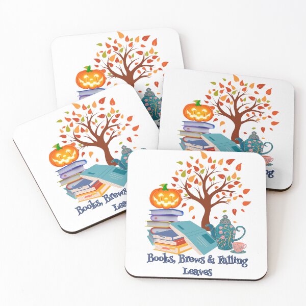 Item preview, T-Shirt Books Brews & Falling Leaves - Autumn Reading Pumpkin Fall Tree Tee designed and sold by Estelle Printworks.
