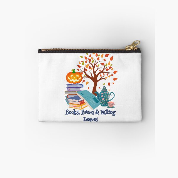 Item preview, T-Shirt Books Brews & Falling Leaves - Autumn Reading Pumpkin Fall Tree Tee designed and sold by Estelle Printworks.