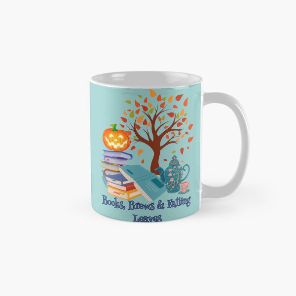 Item preview, T-Shirt Books Brews & Falling Leaves - Autumn Reading Pumpkin Fall Tree Tee designed and sold by Estelle Printworks.