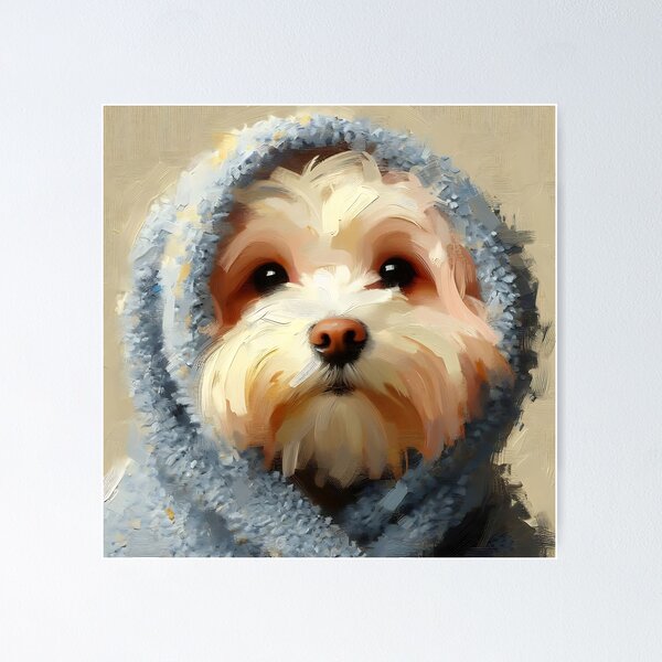 Item preview, Maltipoo Art #13 | Maltipoo Lovers designed and sold by ksgraphics222.