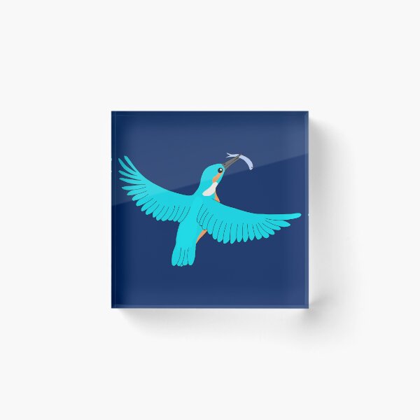 Item preview, Common Kingfisher designed and sold by Leapingdoe.