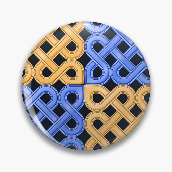 Item preview, Celtic knot two colour tiles designed and sold by ChimaGraphics.