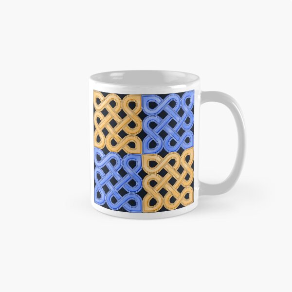 Item preview, Celtic knot two colour tiles designed and sold by ChimaGraphics.