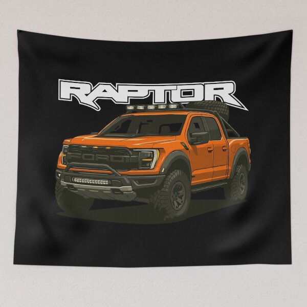 Item preview, F150 Raptor Orange designed and sold by BronArtworks.