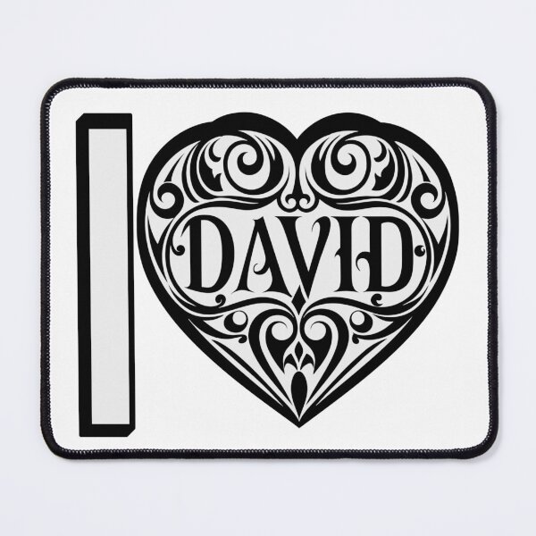 Item preview, I Love David – Fan Tribute Design for David Corenswet Admirers designed and sold by ArtsyExplorer.