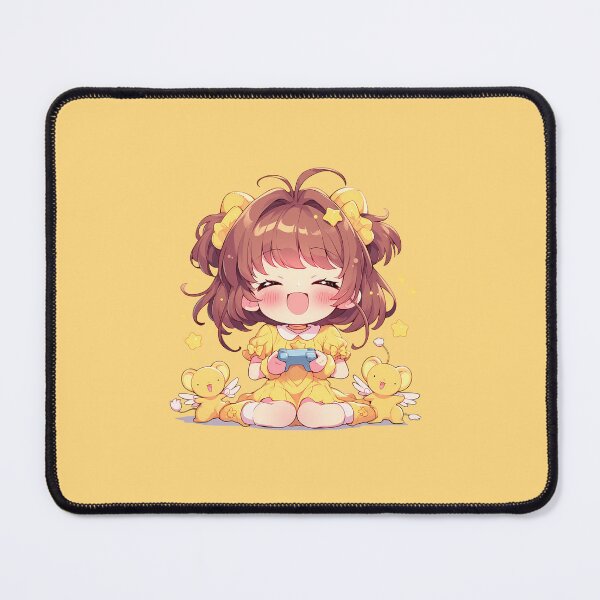 Item preview, Kero chan Cardcaptor Cerberus CCS Anime Chibi Gamer Mascot Yellow Winged designed and sold by earlobejerk.