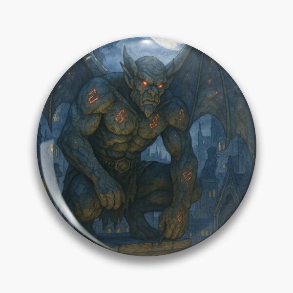 Artikelvorschau, Gargoyle-Wächter im Mondlicht entworfen und verkauft von Itjung-Room.