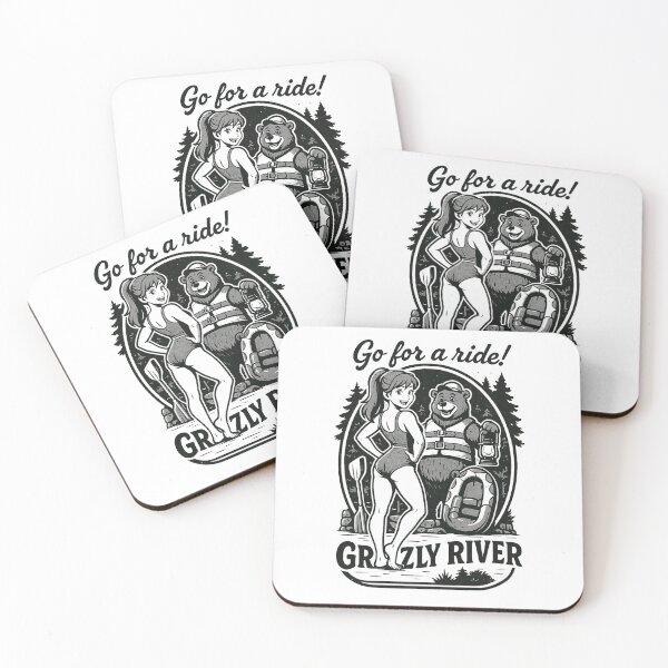 Item preview, Park Pinups: Ride the Grizzly River! designed and sold by diztee.