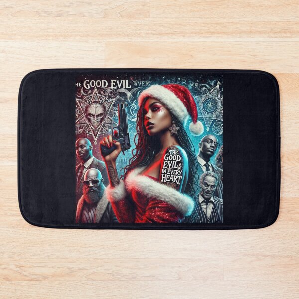 Item preview, Mafioso Santa Woman Tattoo Pistol designed and sold by Voodoo Store Paranormal Collections.