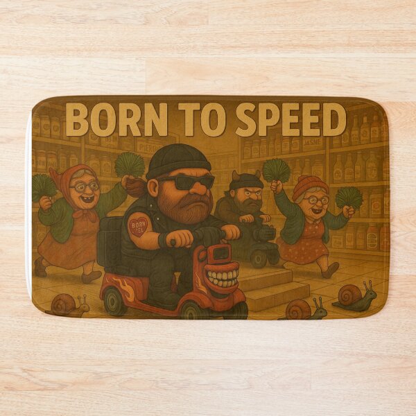 Item preview, Born to Speed designed and sold by Boldolka.