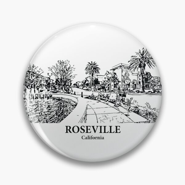 Item preview, Roseville - California designed and sold by Lakeric Cityscapes.