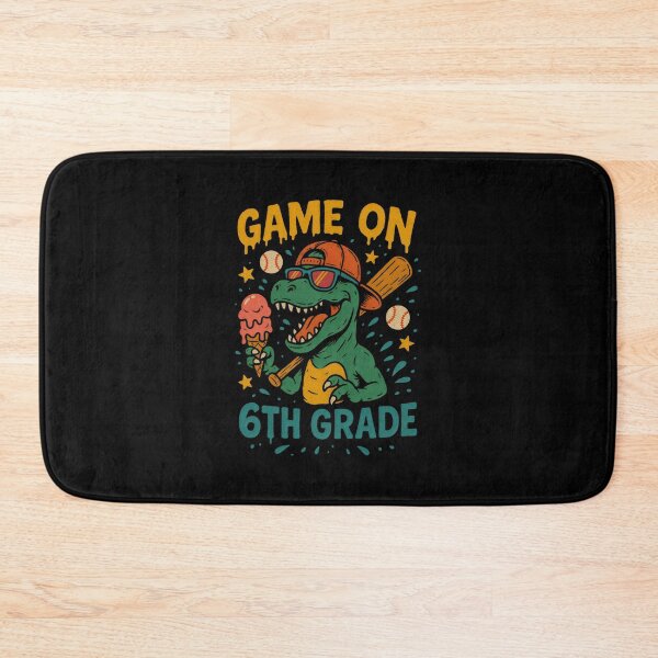 Item preview, Back To School Game On 6th Grade Baseball designed and sold by DemureArtsy.