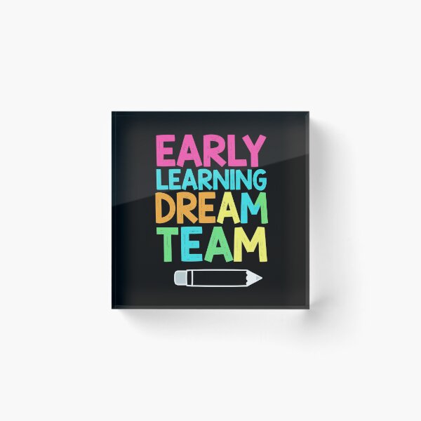 Item preview, Early Learning Dream Team – Guiding Tiny Steps designed and sold by AI-volution.