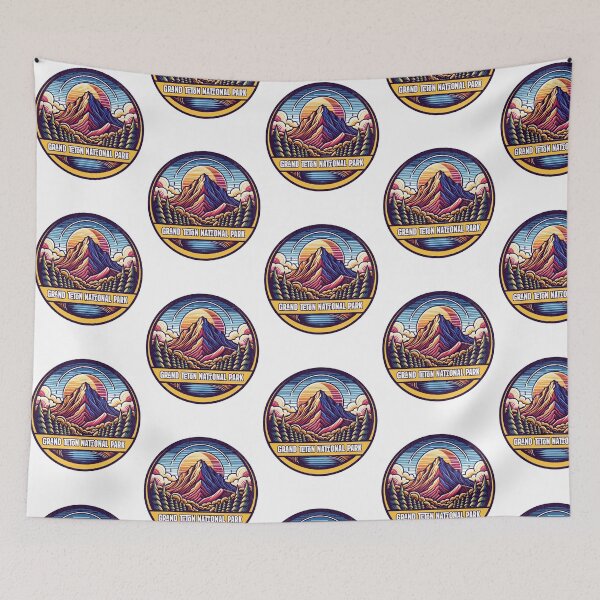 Item preview, Grand Teton National Park Family Vacation Mountains designed and sold by Guarddogdrive.