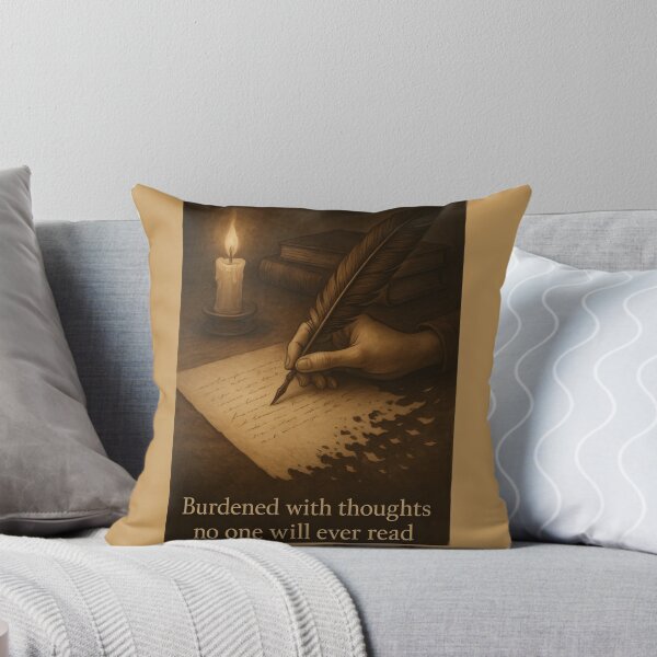 Item preview, Burdened with thoughts no one will ever read designed and sold by 95kinimoD.